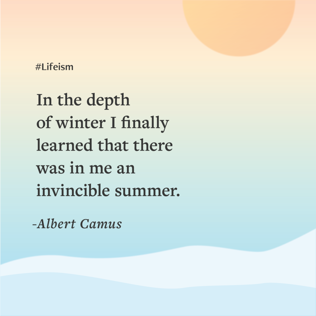 Quote by Albert Camus - Lifeism