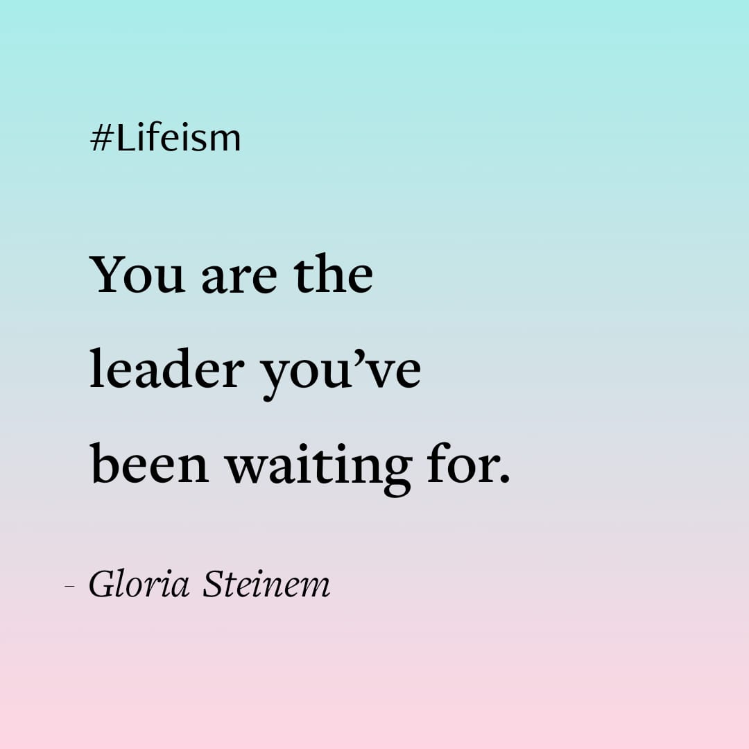 Quote by Gloria Steinem on Leadership