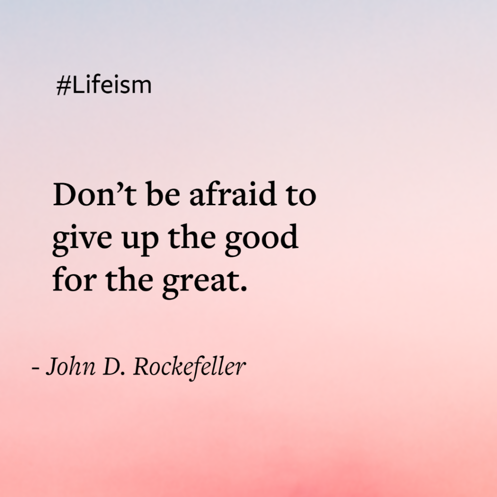 John D. Rockefeller Quote - Lifeism