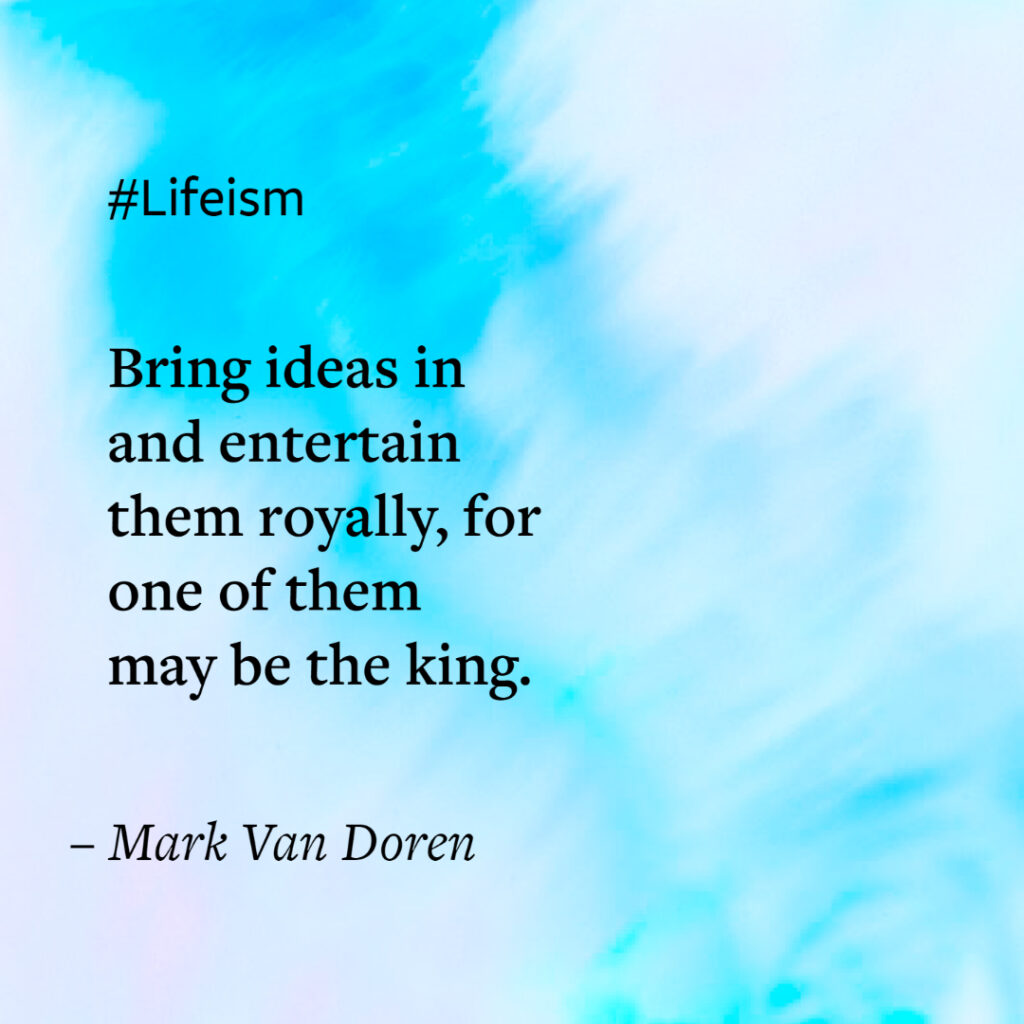 Quotes on Power of Imagination by Mark Van Doren on Lifeism