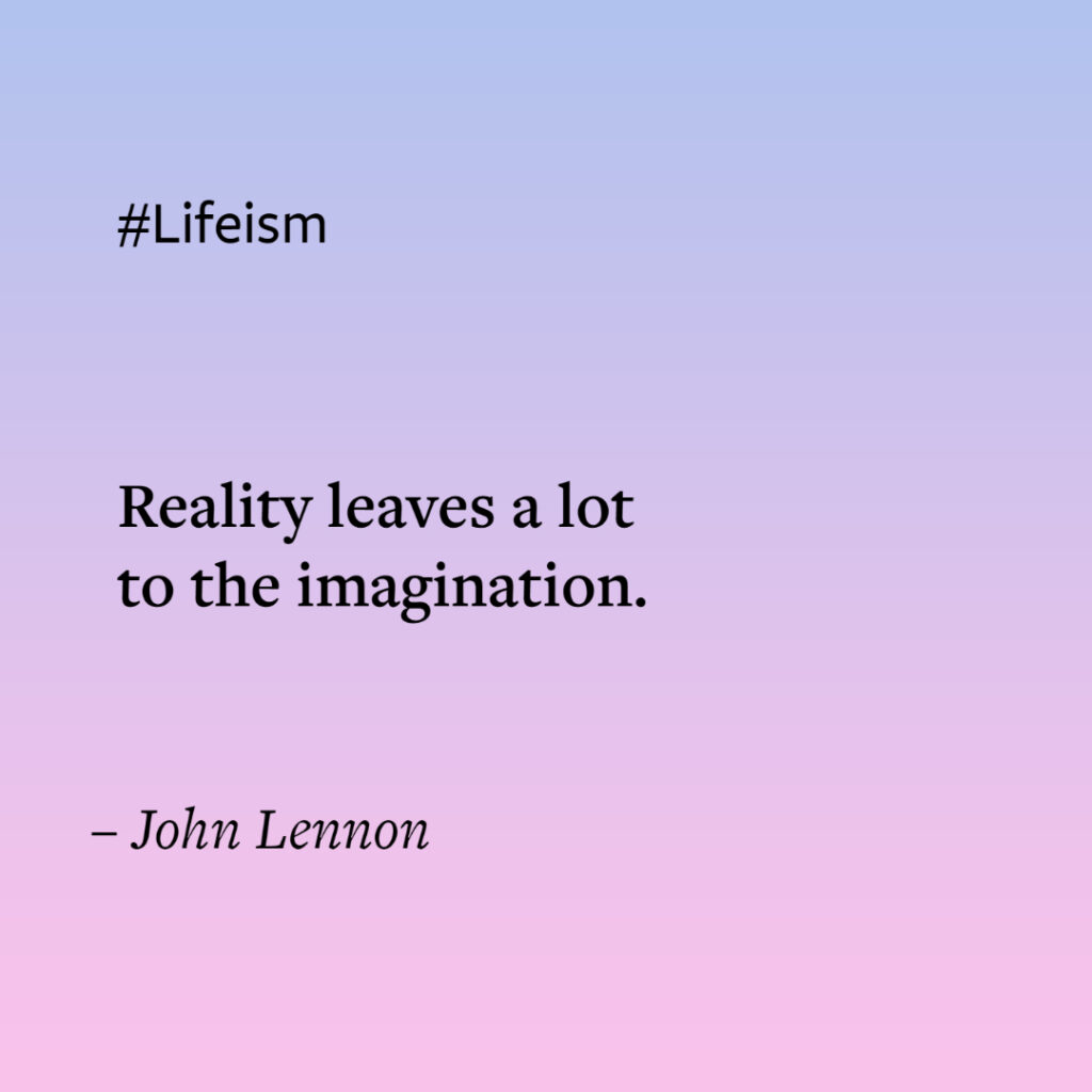 Quotes on Power of Imagination by John Lennon on Lifeism