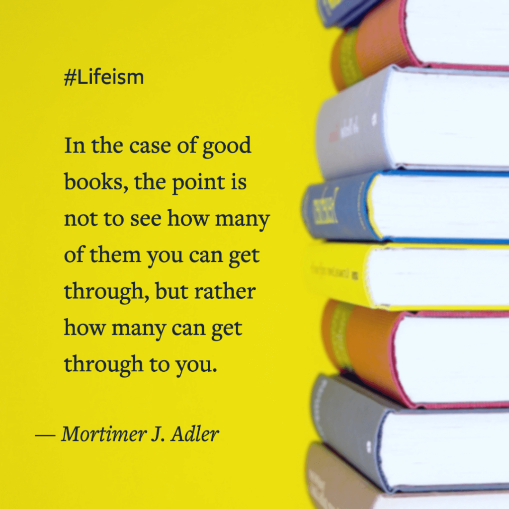 Mortimer Adler Quotes on Books - Lifeism