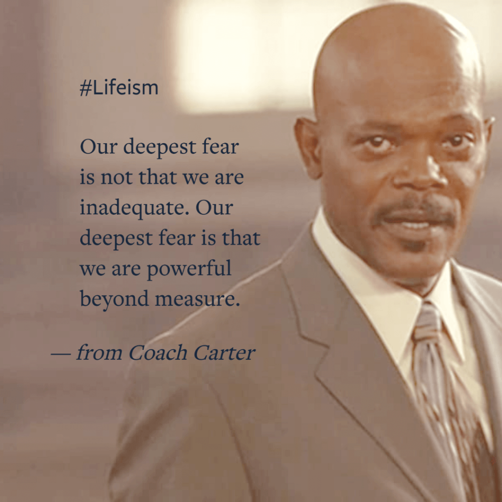 Coach Carter Inspirational Movie Quote - Lifeism