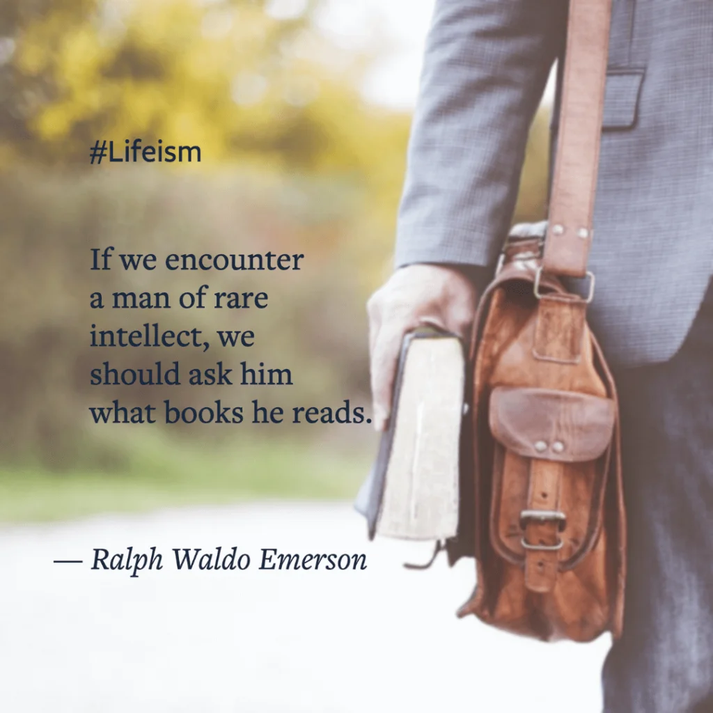 Ralph Waldo Emerson Quotes on Books - Lifeism
