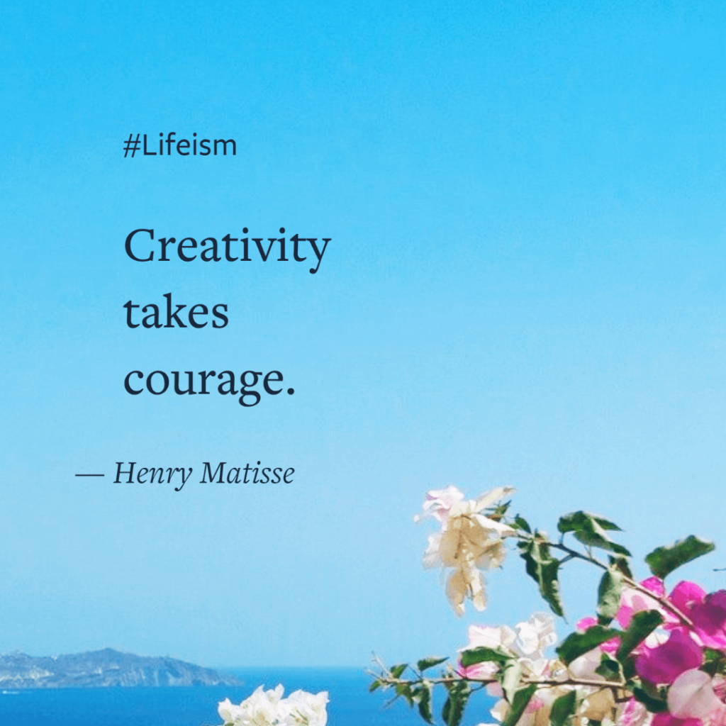 Henry Matisse Quote on creativity - Lifeism