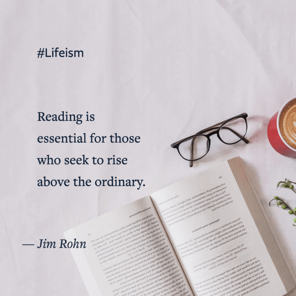 Jim Rohn Quotes on Books - Lifeism